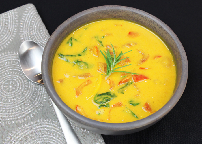 Moroccan Sweet Potato Soup